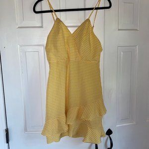 Women's Yellow Dress